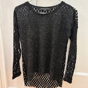 Generation Love Black Metallic Long Sleeve